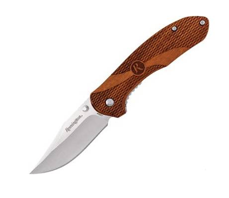 Нож Buck Remington 40001 Liner Lock Large Wood Handle - Ножевой магазин "На острие". Официальный российский дилер Buck. Качественные сертифицированные ножи с Life-гарантией - это к нам!