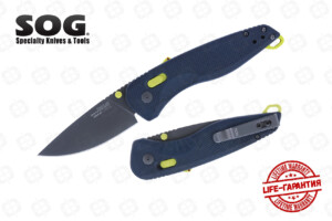 Складной нож SOG 11-41-03-41 Aegis Mk3 Indigo-Acid