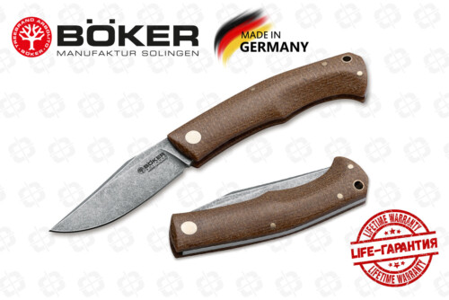 Нож Boker 111029 Boxer EDC Brown